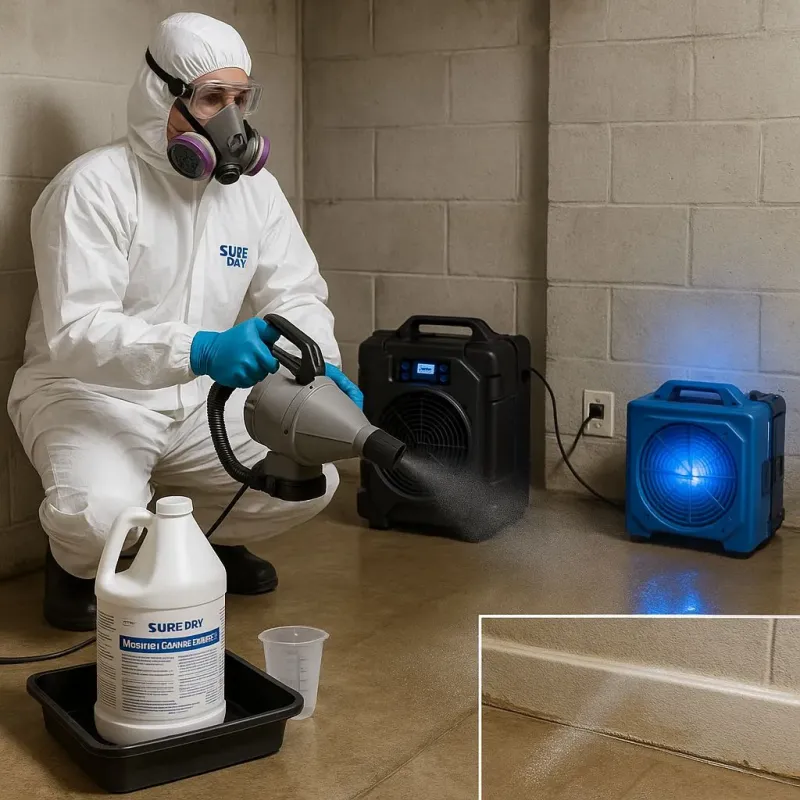 Sanitization and Odor Removal process in Walker County, TX