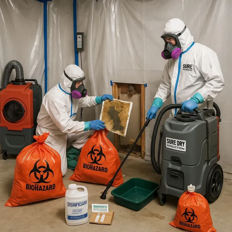 Contaminated Water Handling Protocols process in Walker County, TX